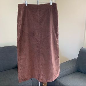 St John’s Bay Vintage Corduroy Maxi Skirt
